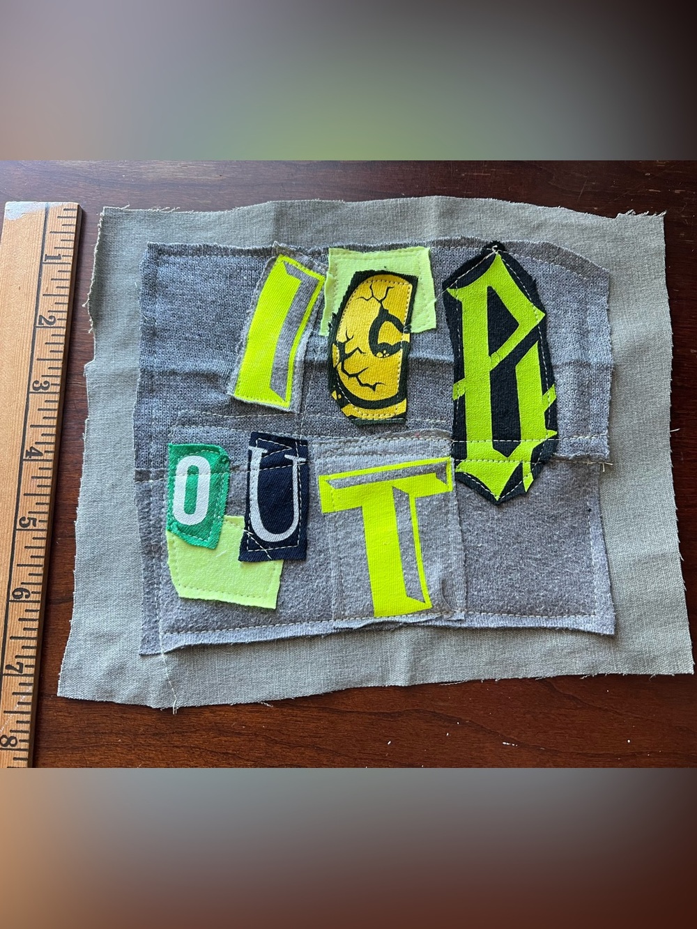 Ransom Note Patch - Ice Out - Picture 3 of 12